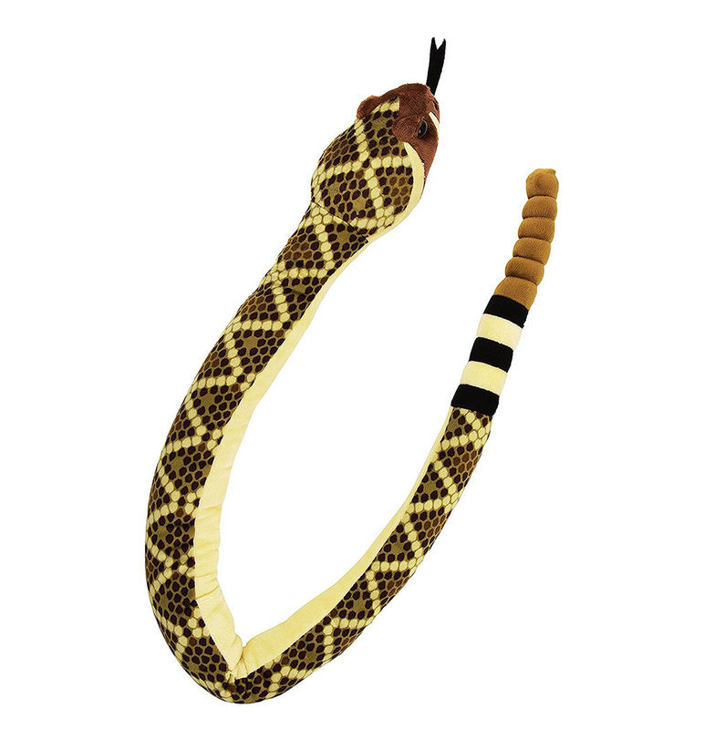 Western Diamondback Rattlesnake Toy With Sound