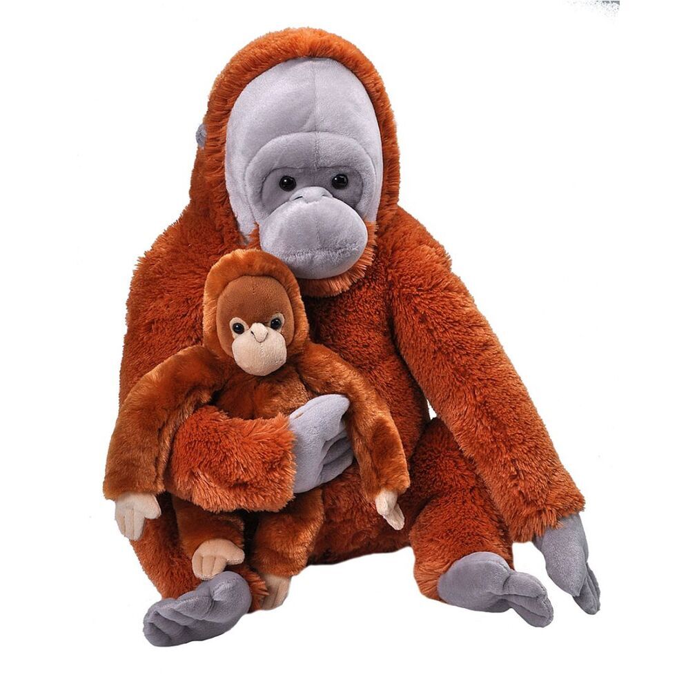 Jumbo Mum and Baby Orangutan - Wild Republic