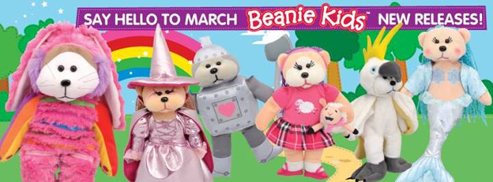 Beanie Kids Australia March 2014 Release