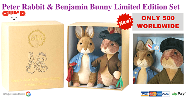 benjamin bunny cuddly toy