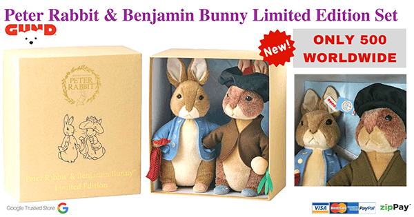 benjamin bunny plush toy