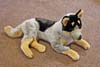 Orazio Blue Heeler Plush Toy Bocchetta