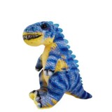 T-Rex Dinosaur Small Blue Soft Toy - Elka