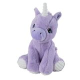 Unicorn Opal Purple Soft Toy - Elka