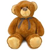 Jumbo My Buddy Teddy Bear Brown - Korimco