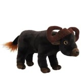 Water Buffalo Standing Soft Toy - Elka