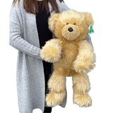 Australian Made Teddy Bear Jumbo Soft Toy - Honey