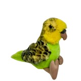 Green Budgerigar With Sound Plush Toy  - Elka
