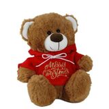 Bear Hoodie Red - Merry Christmas - Elka