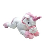 White Unicorn Sparkle Soft Toy - Medium