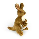 Kangaroo With Joey Large Australian Made- Korimco