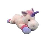 Luna Pink Unicorn Soft Toy Medium - Korimco