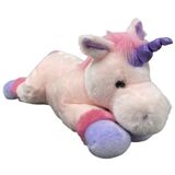 Luna Pink Unicorn Soft Toy Large - Korimco