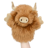 Highland Cow Hand Puppet Lil Friends - Korimco
