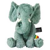 Les Deglingos Ptipotos Green Elephant Soft Toy