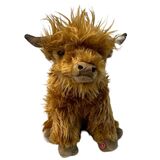 Highland Cow Large With Sound Plush Toy
