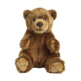 Brown Bear Small Soft Plush Toy  - Living Nature