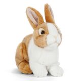 Brown Pet Rabbit Plush Toy  - Living Nature