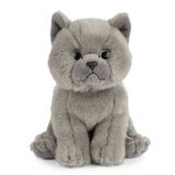 British Grey Shorthair Kitten Cat Soft Toy - Living Nature