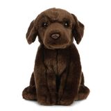 Chocolate Labrador Dog Plush Toy