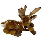 Deer Soft Toy with Antlers  - Living Nature