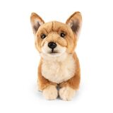 Sitting Dorgi Dog Plush Toy  - Living Nature
