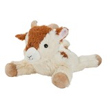 Laying Goat Microwaveable/Chiller Soft Toy - Cozy Plush