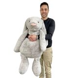 Jellycat Bashful Bunny Silver Giant