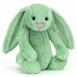 Jellycat Bashful Bunny Sparklet Green Medium