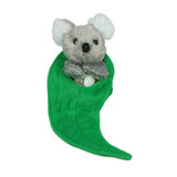 Koala In Leaf Pouch Small - Dinki Di Babies