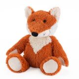 Fox Microwaveable/Chiller Soft Toy - Cozy Plush