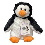 Penguin Microwaveable/Chiller Soft Toy - Cozy Plush