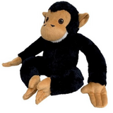 Chimp Large Eco Buddiez Soft Toy - Huggable