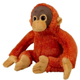 Orangutan Large Eco Buddiez Soft Toy - Huggable
