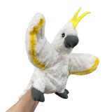 Cockatoo Puppet Eco Buddies Soft Toy - C A Australia