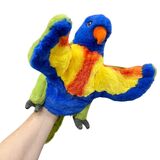 Lorikeet Puppet Eco Buddies Soft Toy - C A Australia