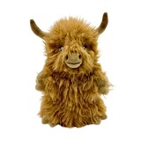 Highland Cow Puppet Eco Buddies Soft Toy - C A Australia