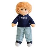 Personalised Rag Doll - Boy Navy