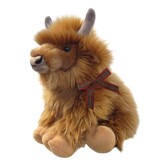 Harry Highland Cow Sitting Soft Toy