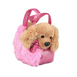 Cocker Spaniel Pink Fluffy Bag - Fancy Pals