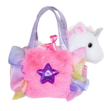 Unicorn Pink Frill Bag With Star - Fancy Pals