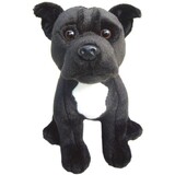 Staffordshire Bull Terrier (Black) Dog - Faithful Friends