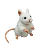 White Mouse Soft Toy - Hansa