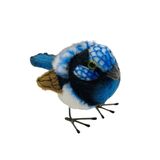 Blue Wren Bird Soft Toy - Hansa