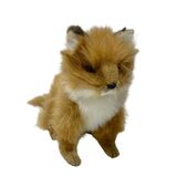 Fox Pup Sitting Soft Toy - Hansa