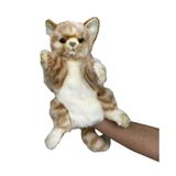Ginger Cat Hand Puppet - Hansa