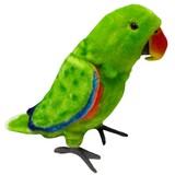Eclectus Parrot Male Soft Toy - Hansa