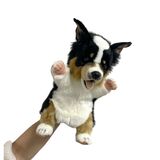 Australian Kelpie Puppy Hand Puppet - Hansa