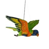 Rainbow Lorikeet Flying Soft Toy - Hansa