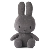 Miffy Sitting Corduroy Grey (50cm)